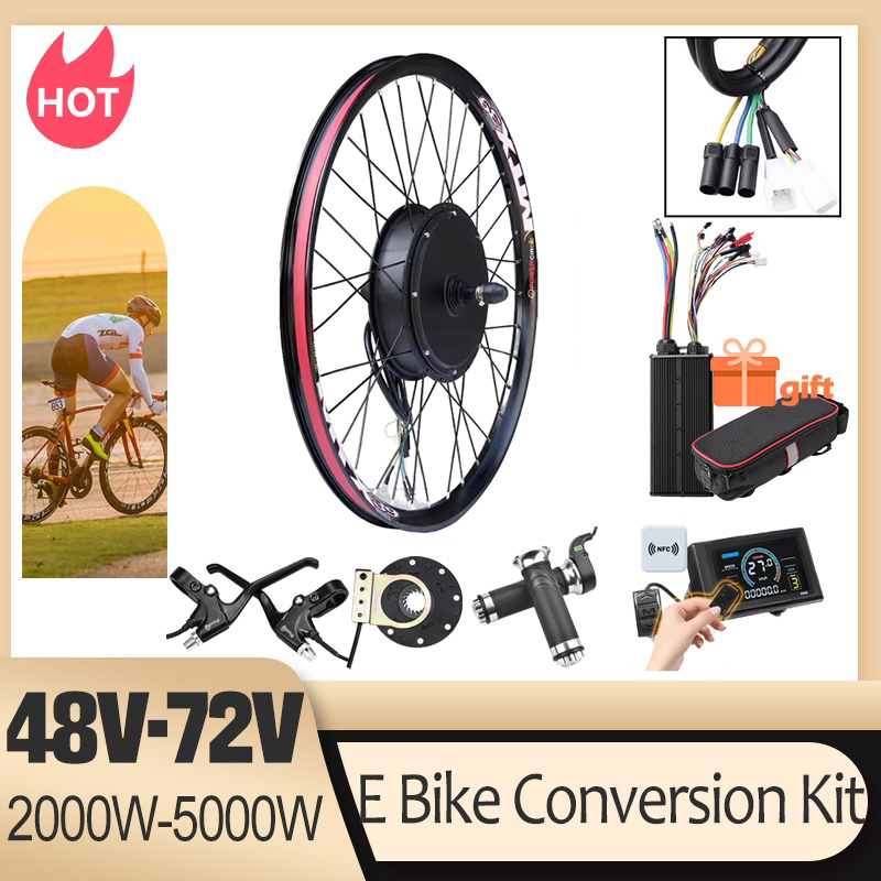 72V 5000W Hub Motor Kit - 72V 5000W E-Bisiklet Dönüşüm Kiti Fırçasız