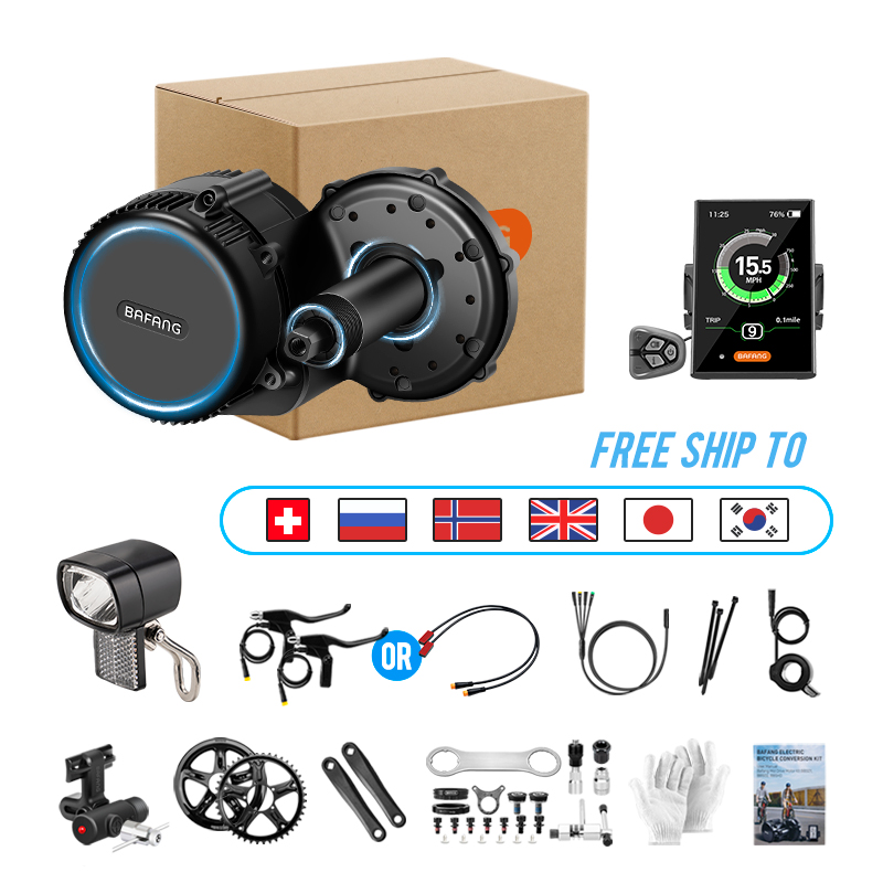 Bafang Bbs02B 48V 750W Mid Drive Kit - Bafang UART Orta Tahrik Motoru 750W