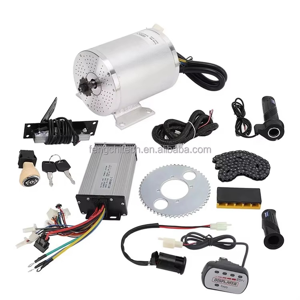Ebike Conversion Kit 72V 3000W - 72V 3000W Elektrikli Fırçasız DC Motor,