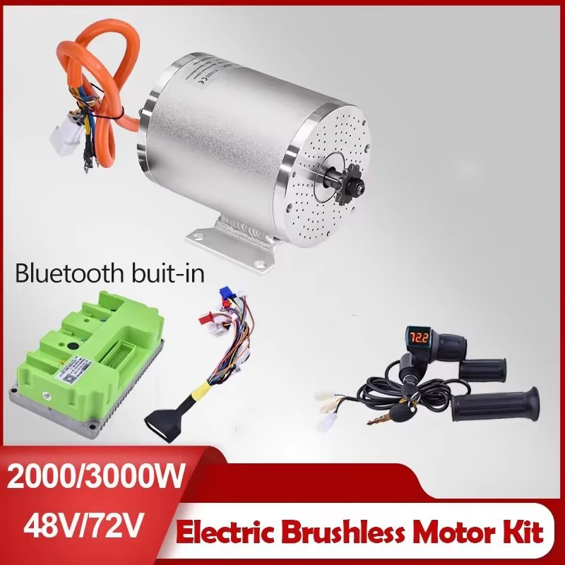 Ebike Conversion Kit 72V 3000W - 48V 72V 3000W 2000W Elektrikli fırçasız