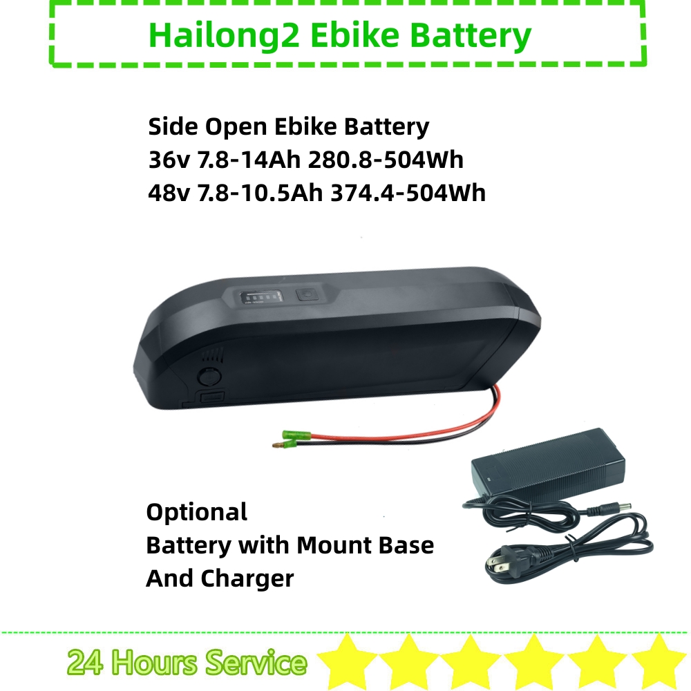 36V Ebike pil Hailong 2 yan aç - Ebike Battery 48V 20Ah Hailong incelemesi ve fiyatı