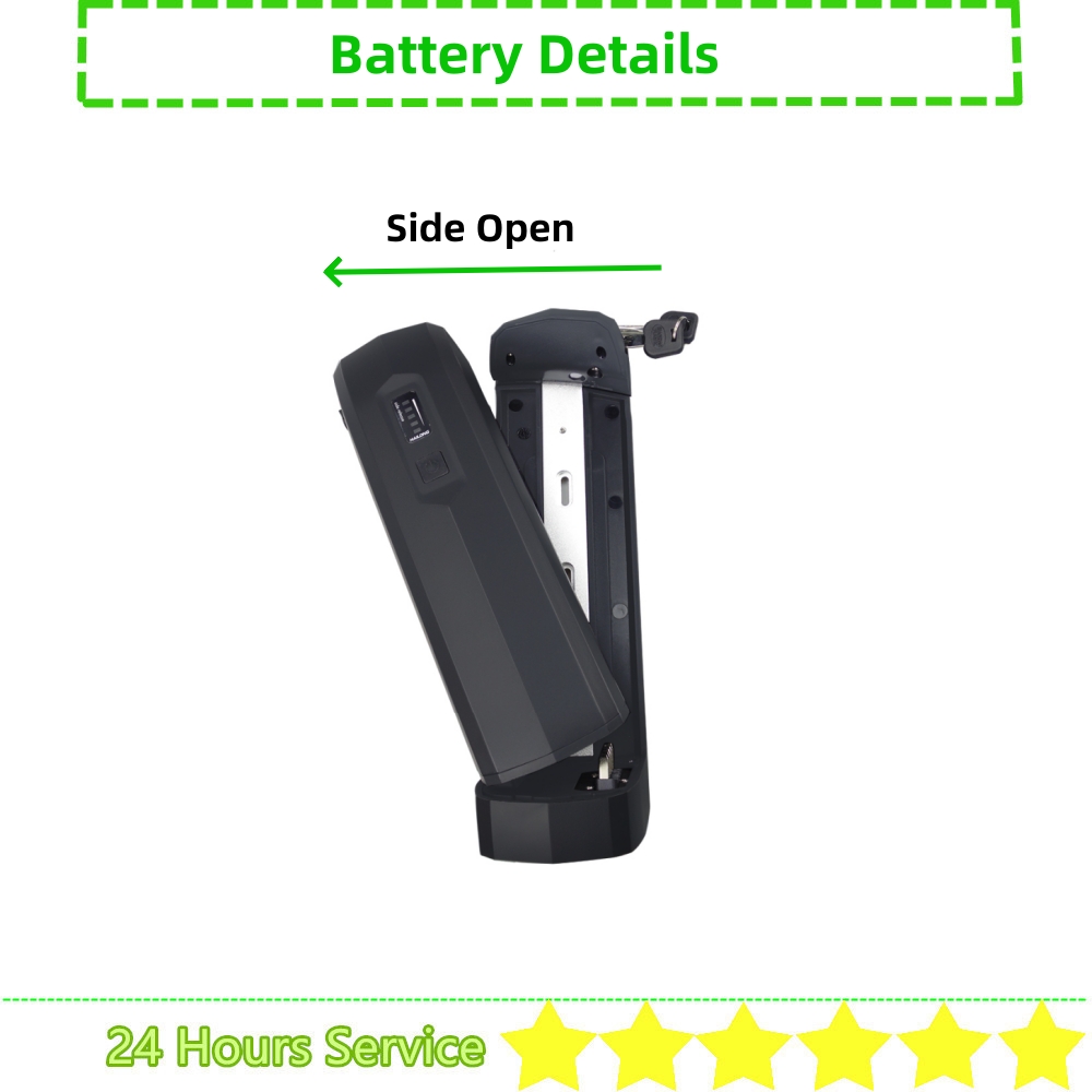 36V Ebike pil Hailong 2 yan aç - Ebike Battery 48V 20Ah Hailong incelemesi ve fiyatı