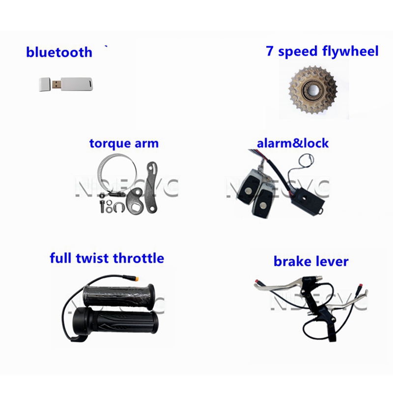 NBP 20/24/26x4.0 48-72V 3000W  - Ebike Conversion Kit 72V 3000W incelemesi ve fiyatı