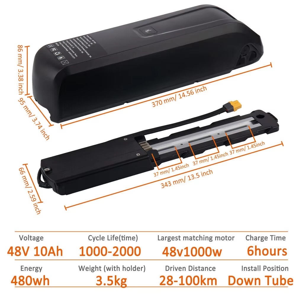 Yeni Hailong EBike Pil 36V 48V - Ebike Battery 48V 20Ah Hailong incelemesi ve fiyatı