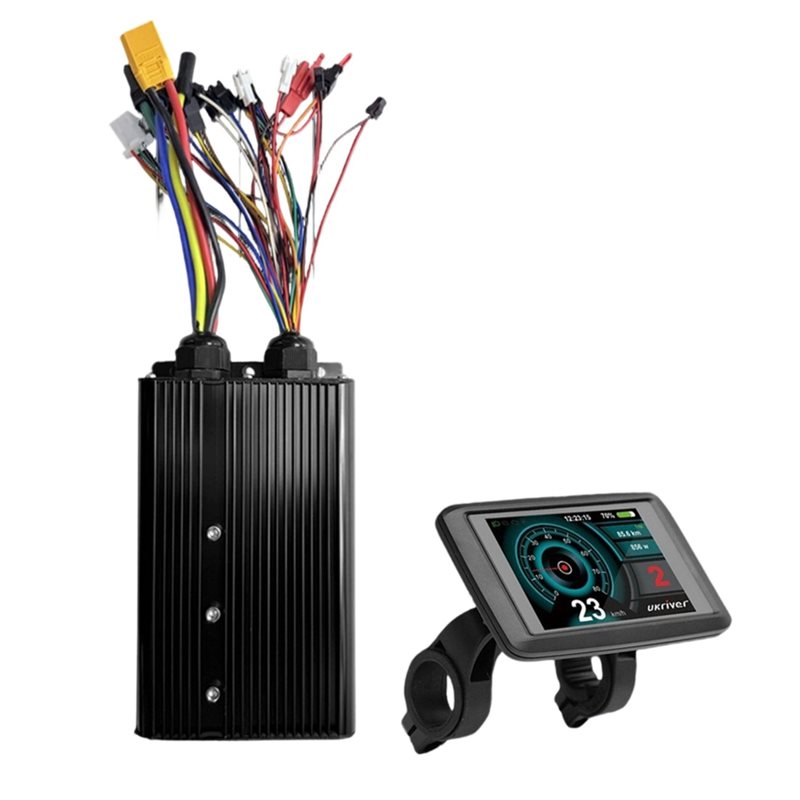 HOES-UKC1+ LCD Ekranlı Ölçüm C - Sine Wave Controller 48V 72V 80A incelemesi ve fiyatı