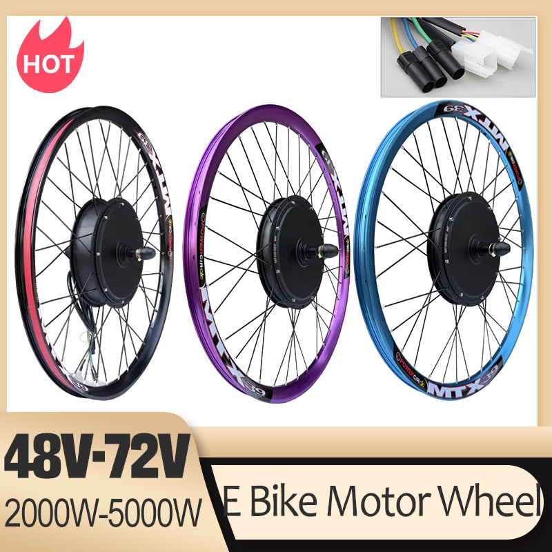 48V 2000W E-bisiklet Dönüşüm P - 72V 5000W Hub Motor Kit incelemesi ve fiyatı