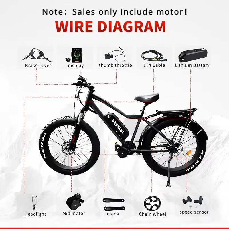 BAFANG 1000W BBSHD Orta Tahrik - Mid Drive Motor Kit 52V 1000W incelemesi ve fiyatı